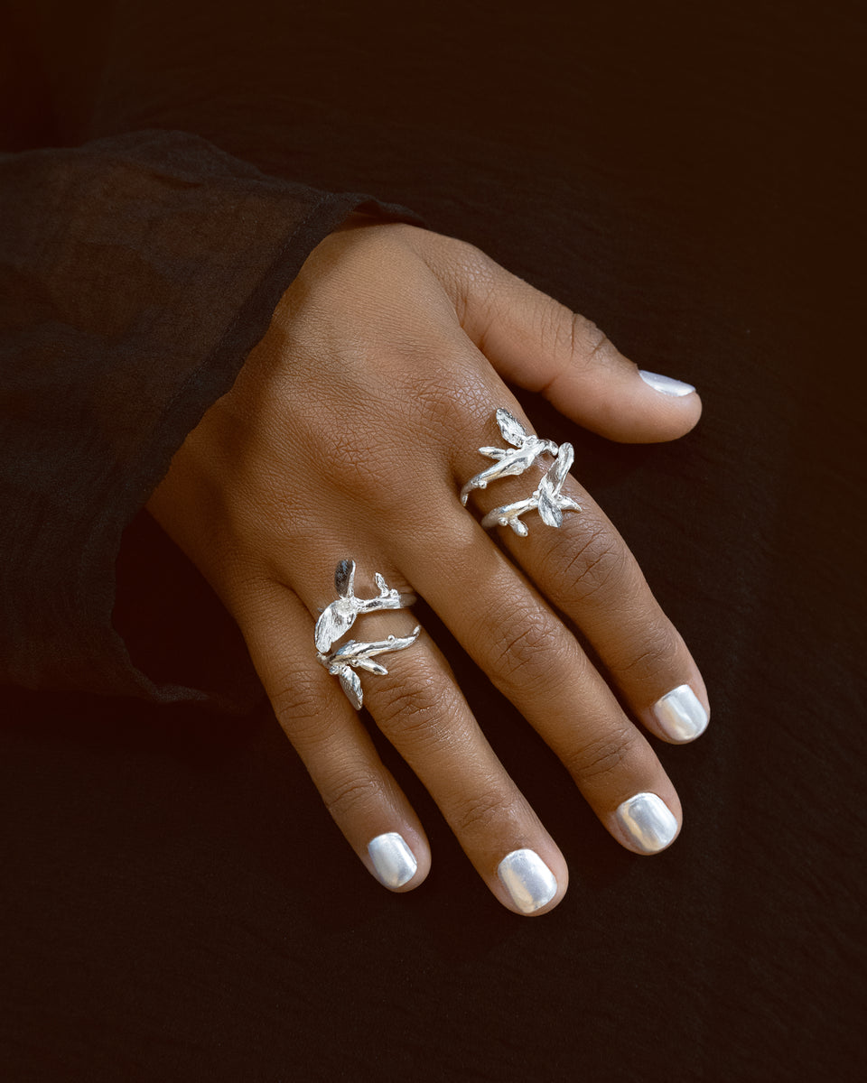 ORA-C jewelry | PIXIE VINE // silver ring