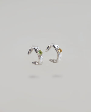 CAPRI THORNS // silver ear cuff - ORA-C jewelry - handmade jewelry by Montreal based independent designer Caroline Pham