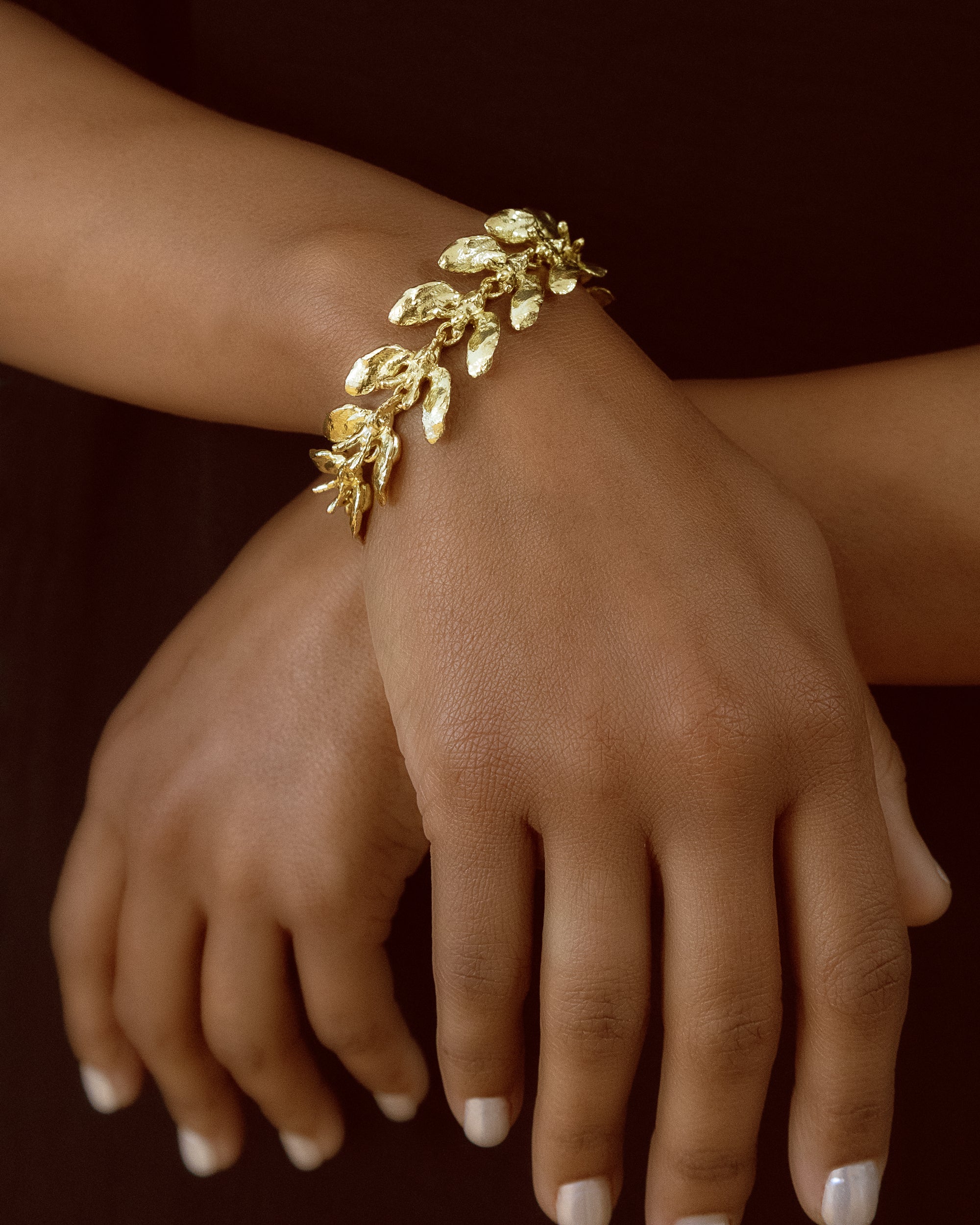 HOLLY SPINE // golden bracelet