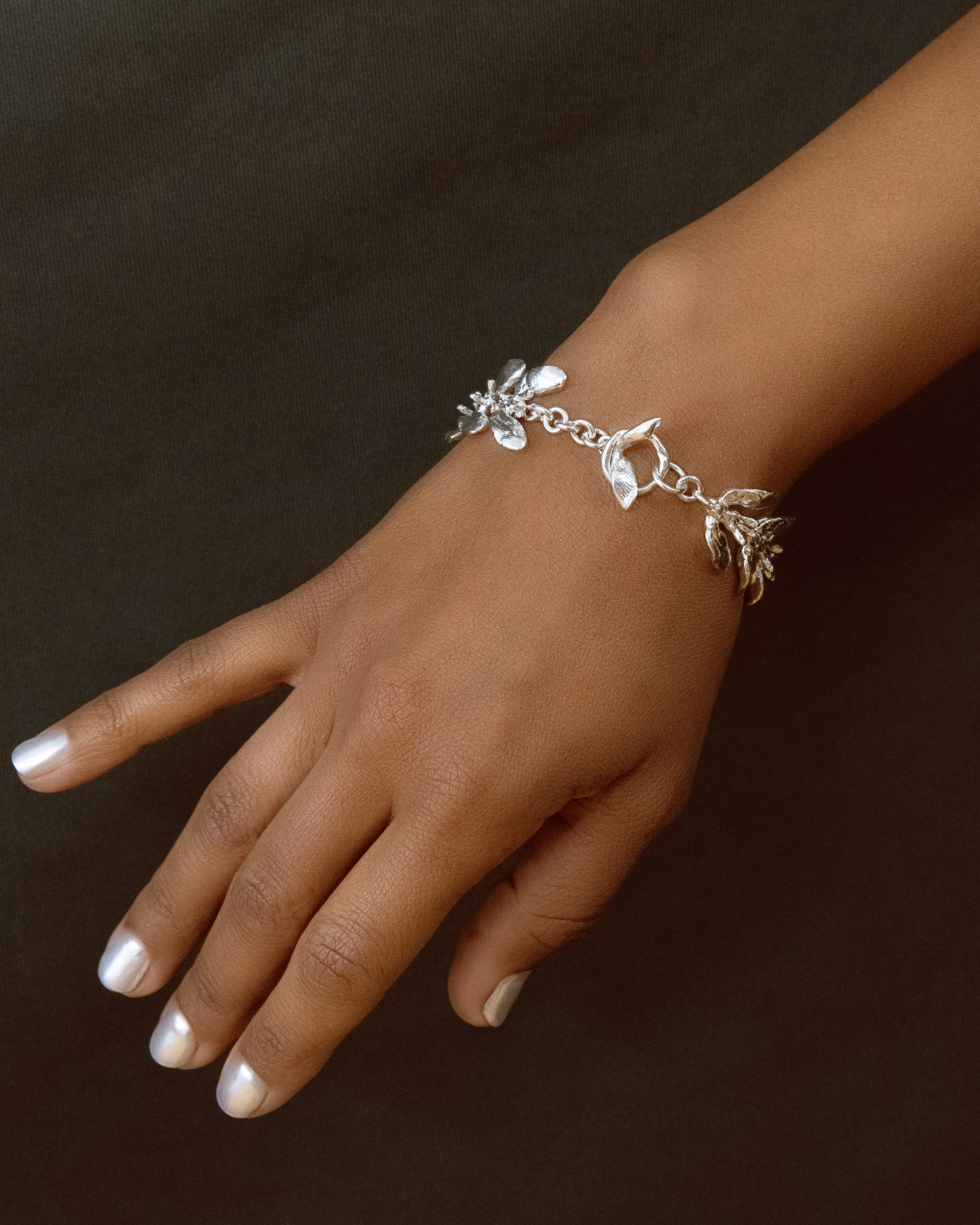 HOLLY SPINE // silver bracelet