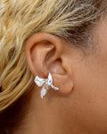 HORNET // silver ear cuff