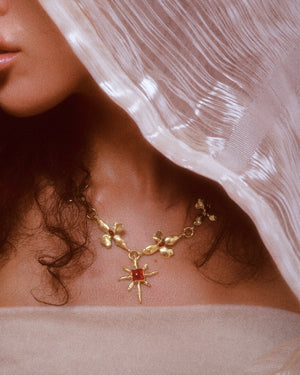 HIGH PRIESTESS // golden necklace