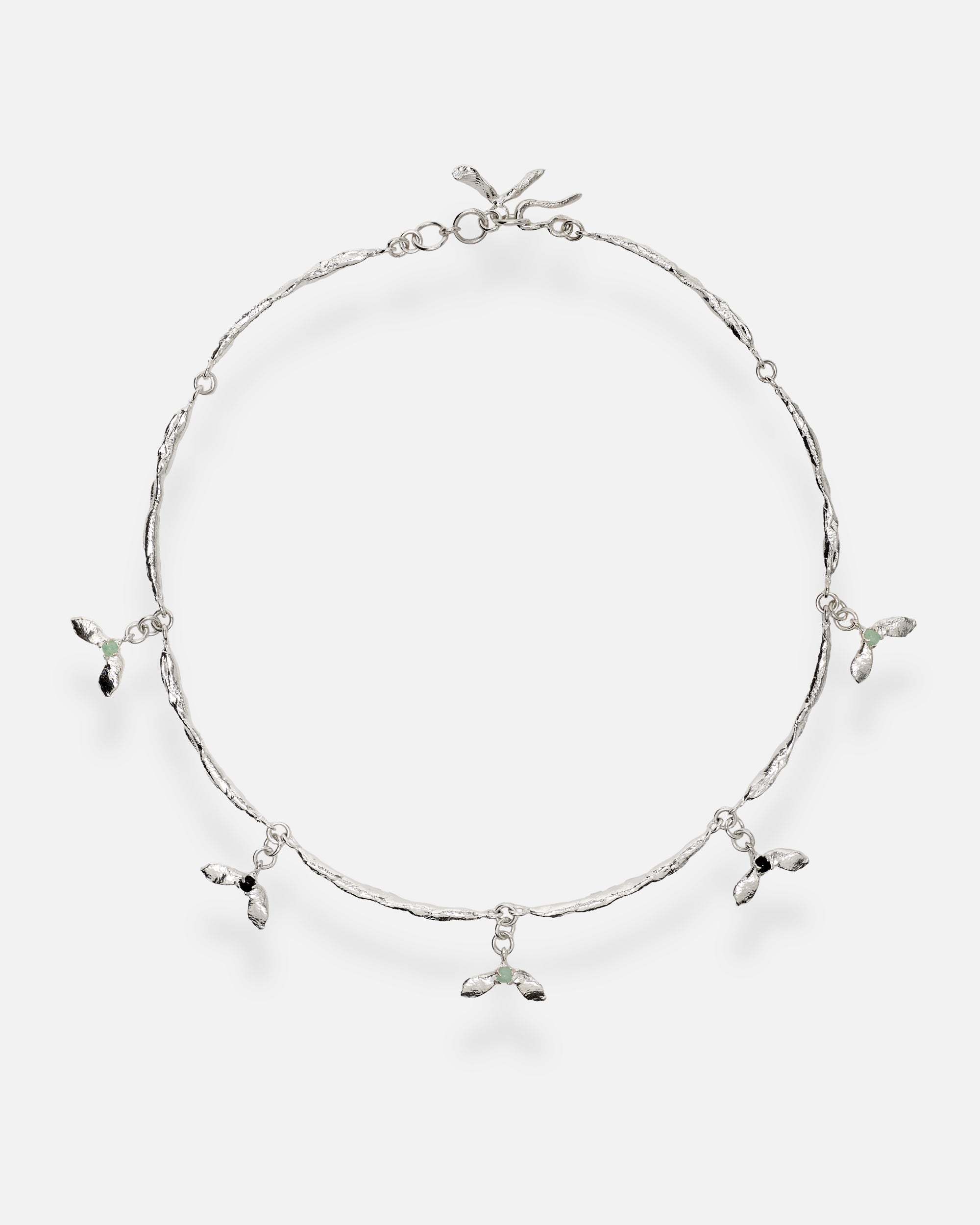 DANDY CHAPLET // silver necklace