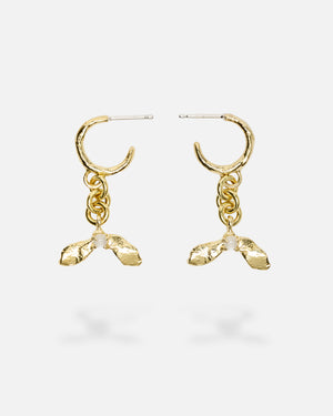 DANDY DROP // golden earrings