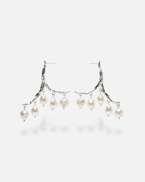 MOTHER DEW // silver earrings