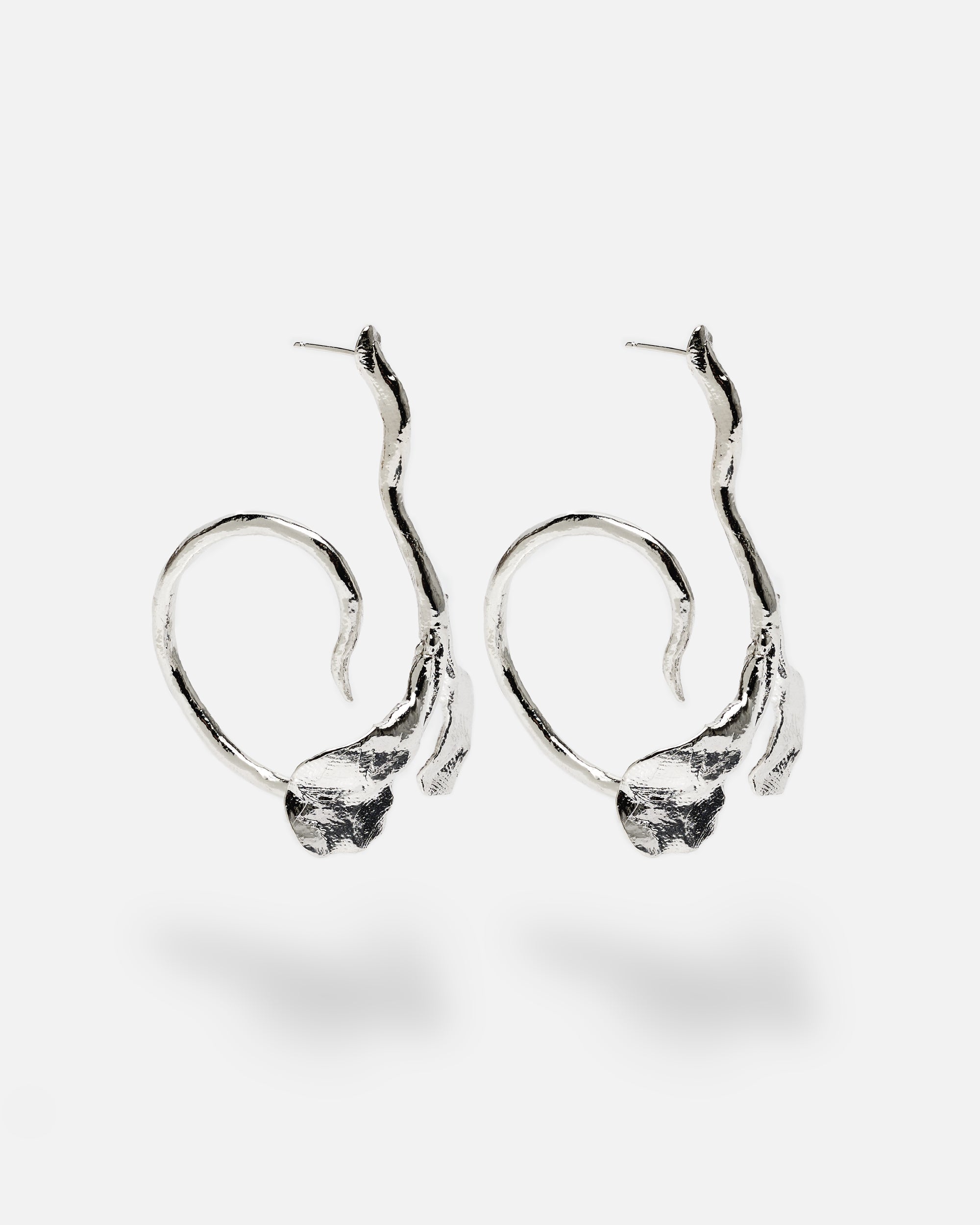 SWAN IVY // silver earrings