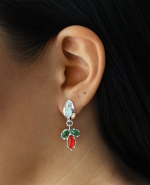 EAT MY BERRIES // summer earrings - ORA-C jewelry - handmade jewelry by Montreal based independent designer Caroline Pham