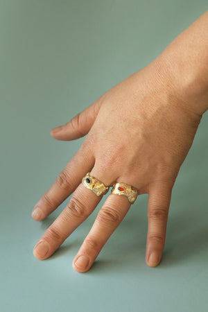 NEBULA // silver ring - ORA-C jewelry - handmade jewelry by Montreal based independent designer Caroline Pham