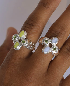 FOCALIS SHRINE // silver ring - ORA-C jewelry - handmade jewelry by Montreal based independent designer Caroline Pham
