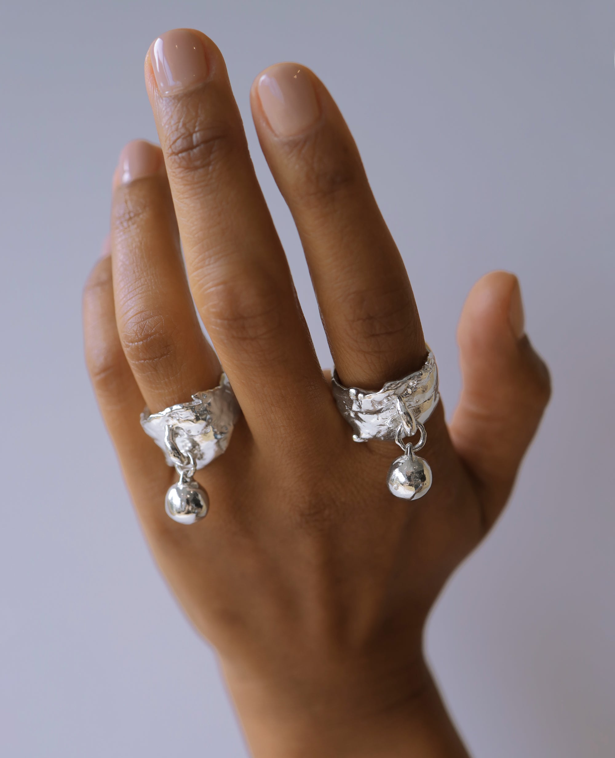 MINERAL AEGIS // silver ring - ORA-C jewelry - handmade jewelry by Montreal based independent designer Caroline Pham