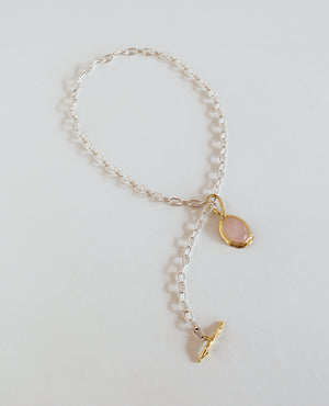 EYE OF TAURI // necklace - ORA-C jewelry - handmade jewelry by Montreal based independent designer Caroline Pham