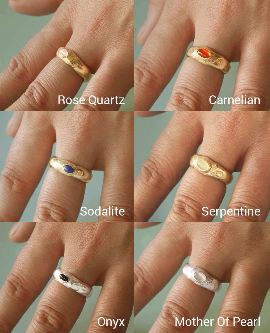 GEMINI // brass ring - ORA-C jewelry - handmade jewelry by Montreal based independent designer Caroline Pham