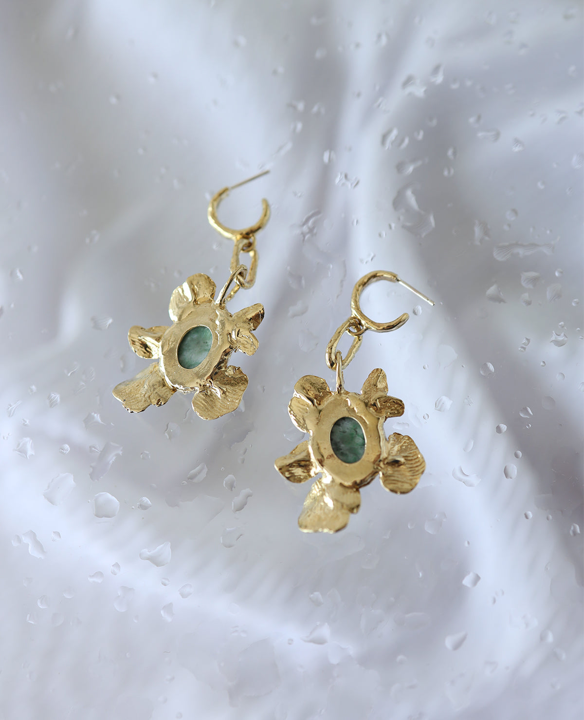 Leo Rising // brass earrings - ORA-C jewelry - handmade jewelry by Montreal based independent designer Caroline Pham