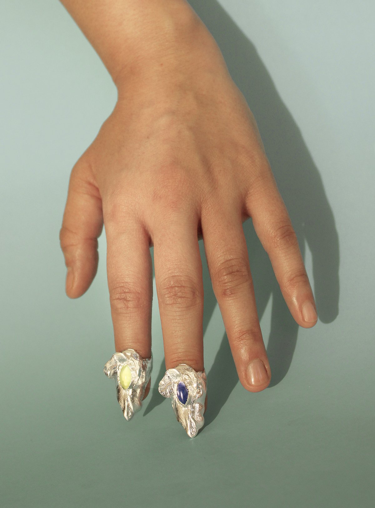 ORCHIS CLAW // silver nail ring - ORA-C jewelry - handmade jewelry by Montreal based independent designer Caroline Pham