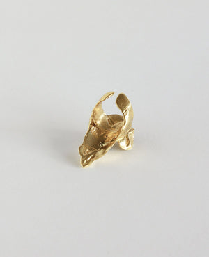 ORCHIS CLAW // silver nail ring - ORA-C jewelry - handmade jewelry by Montreal based independent designer Caroline Pham