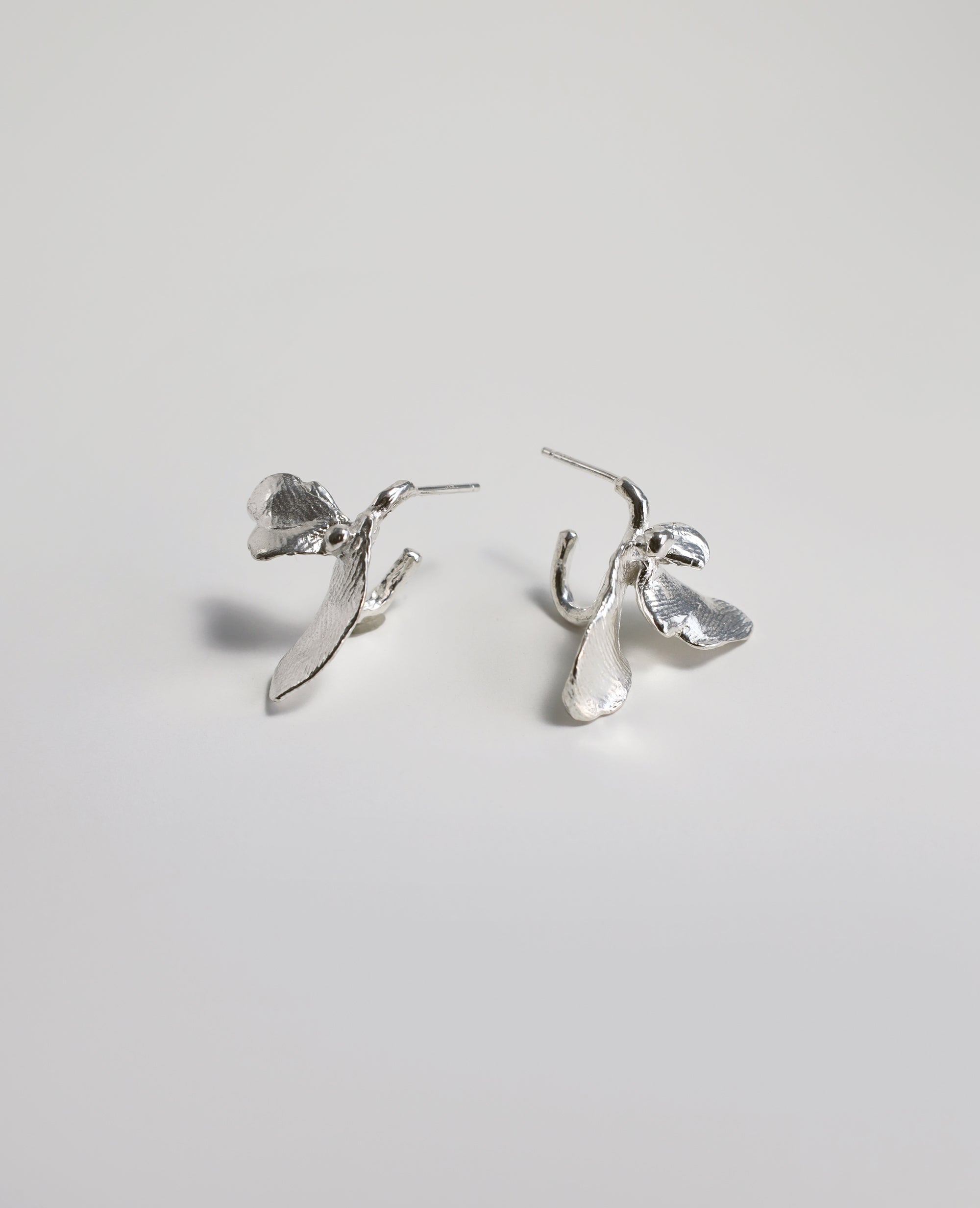 GERMINATI // silver earrings - ORA-C jewelry - handmade jewelry by Montreal based independent designer Caroline Pham