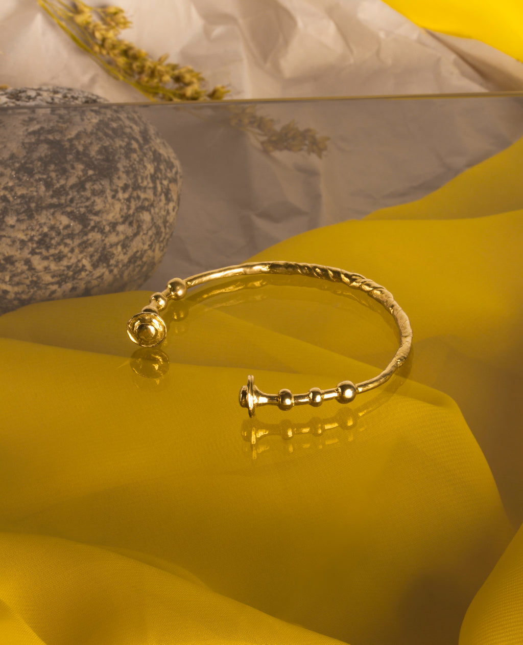 WREN // brass - ORA-C jewelry - handmade jewelry by Montreal based independent designer Caroline Pham