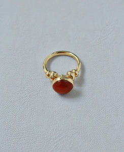 SOLARI // golden ring - ORA-C jewelry - handmade jewelry by Montreal based independent designer Caroline Pham
