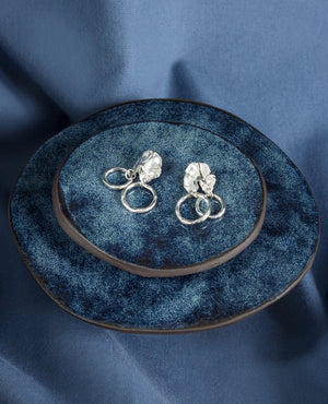 GINETTE // silver - ORA-C jewelry - handmade jewelry by Montreal based independent designer Caroline Pham