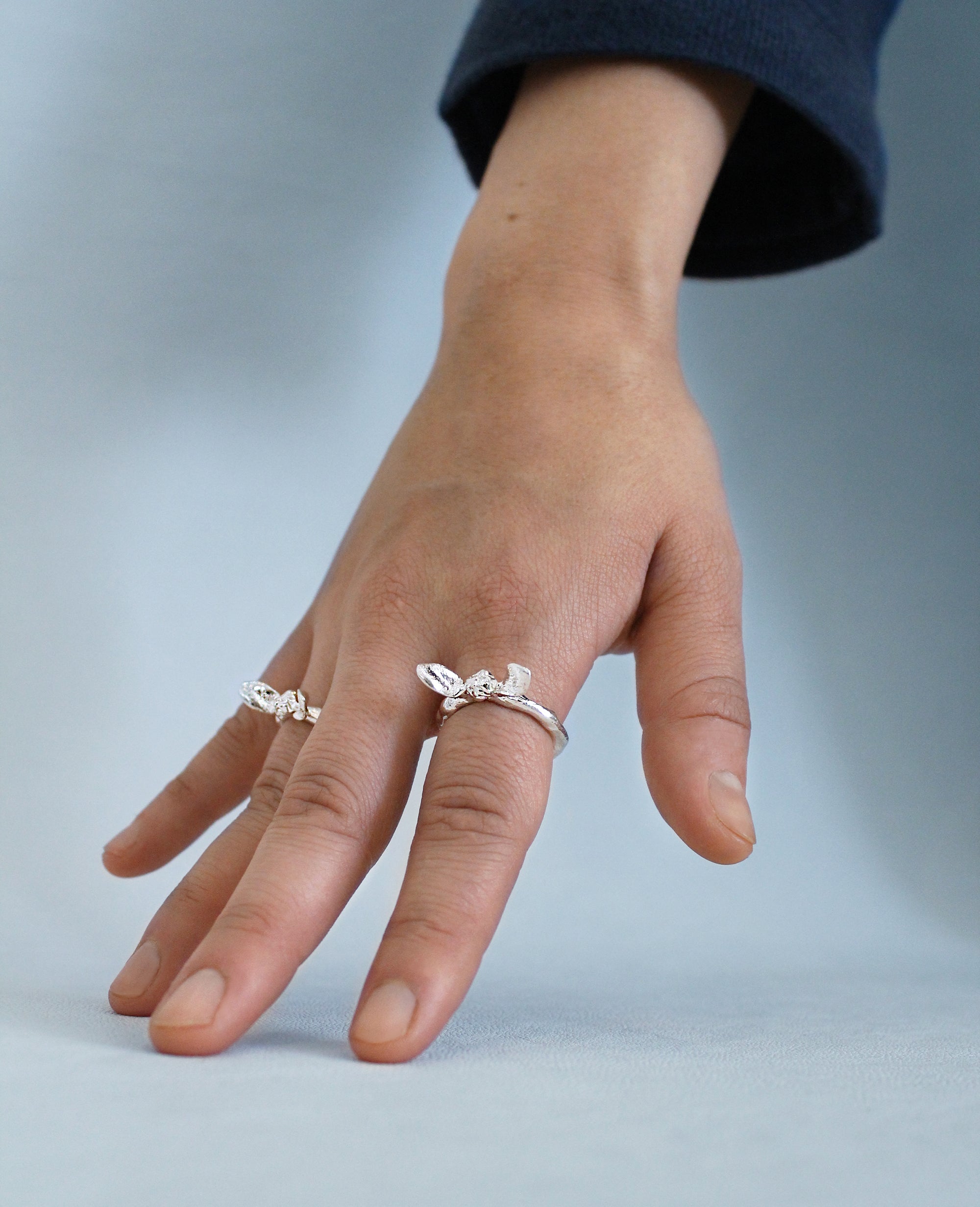 BOW WEE // silver ring - ORA-C jewelry - handmade jewelry by Montreal based independent designer Caroline Pham